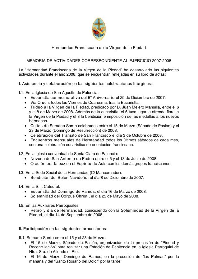 Portada de Memoria De Actividades 2008